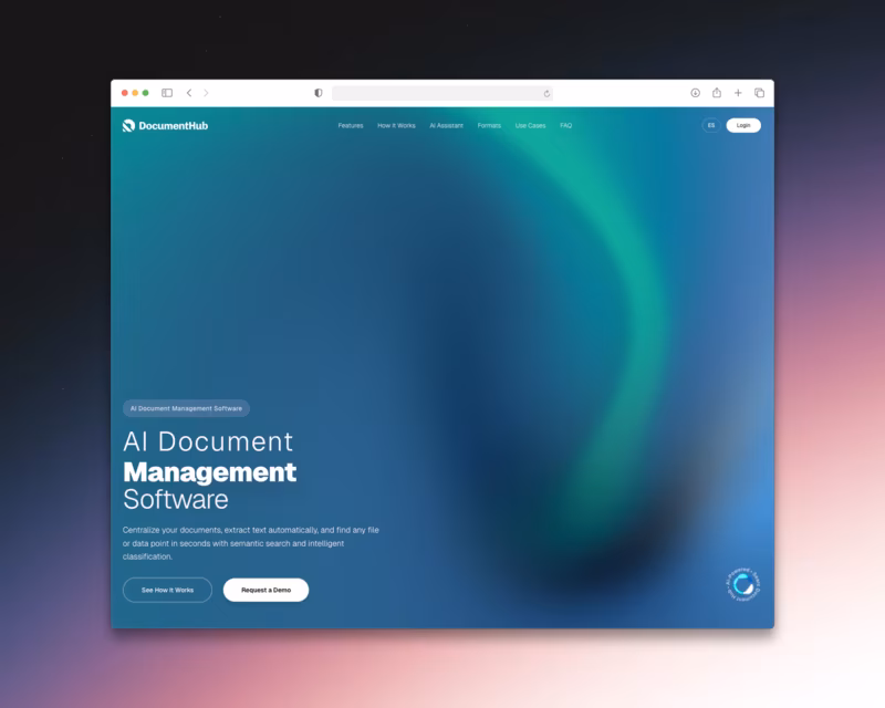 Document Hub screenshot